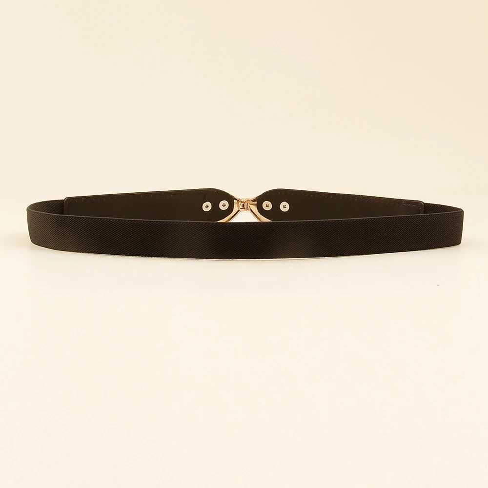 Women Skinny Belt for Dresses Ladies Fashion Elastic Belts Waist Band Cinch Waistband W250120