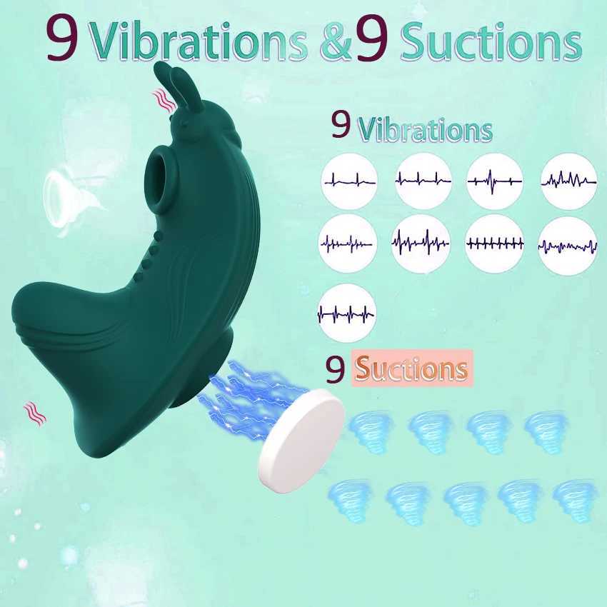 Wearable Sucking Vibrator Powerful Clitoris Sucker Stimulator Sexy Panties Mini Bluetooth Vibrators Sex Toys For Women Adults 18 W250117