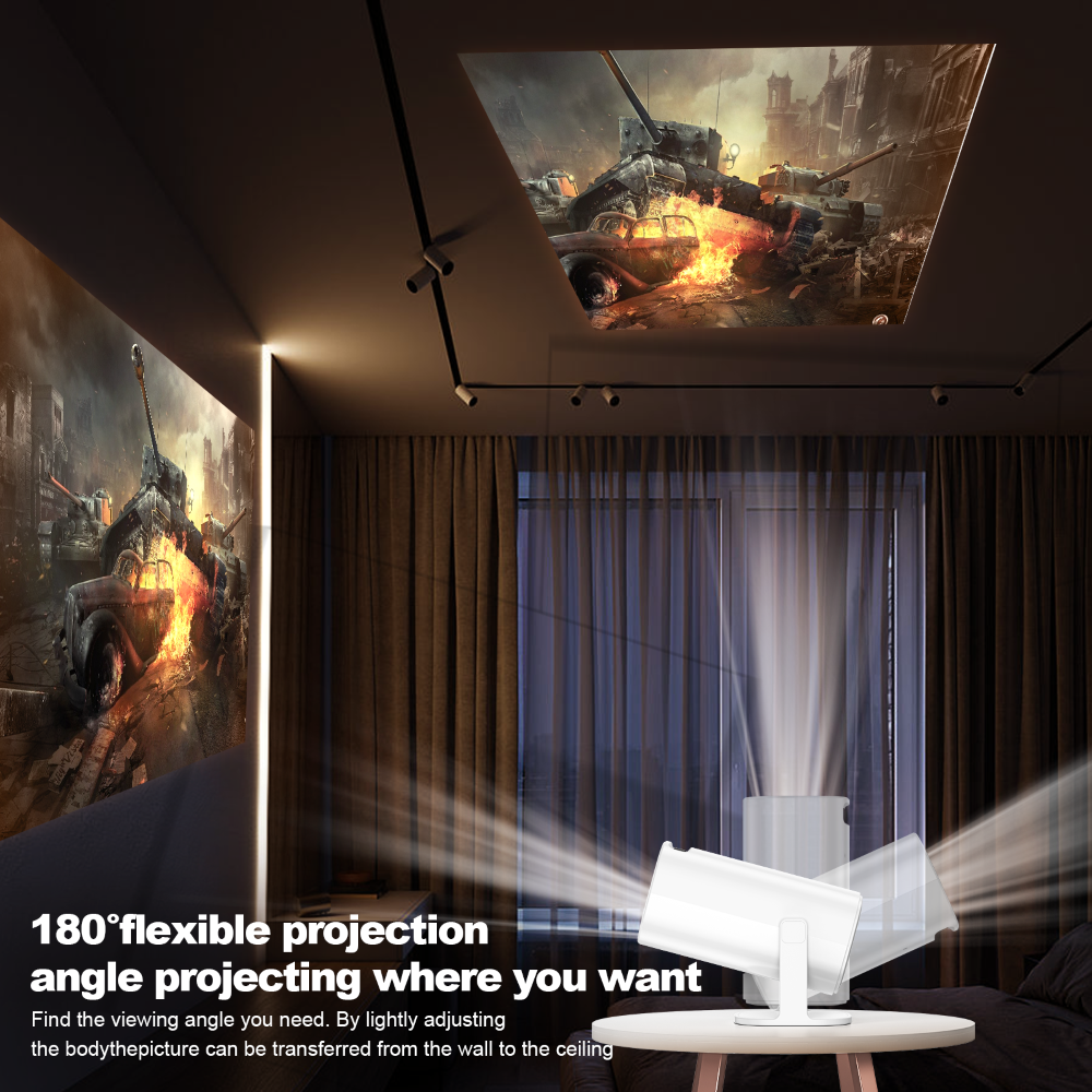 p30 smart mini projector android 11 wifi6 support 4k 1080p bt5 0 projector 1280720p home cinema portable projector