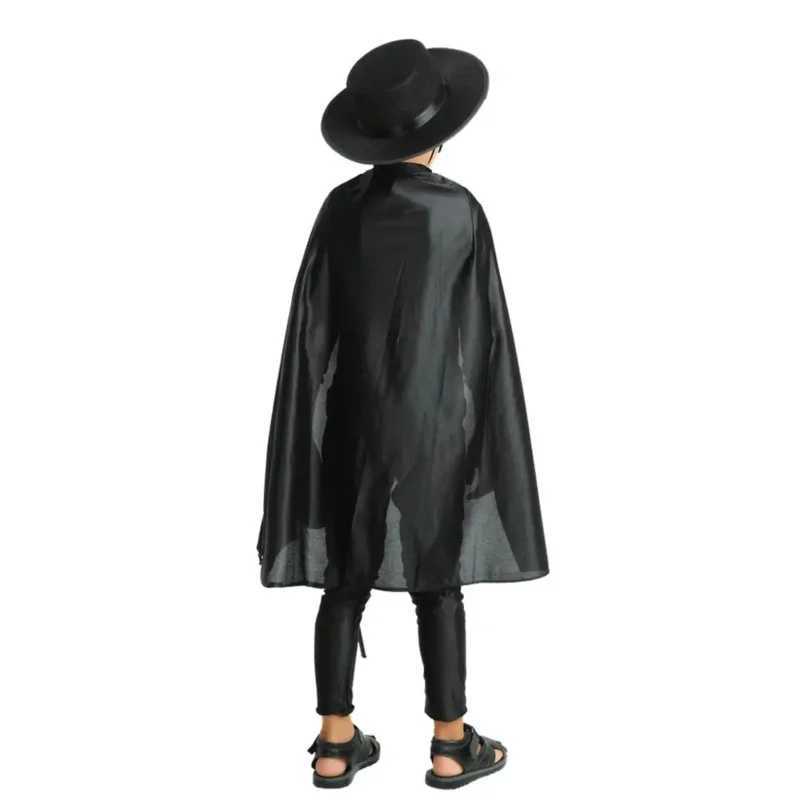 Snailify Halloween Costume For Kids Zorro Costume Movie TV Cosplay Kids Costume Superhero Cosplay For Carnival W250117