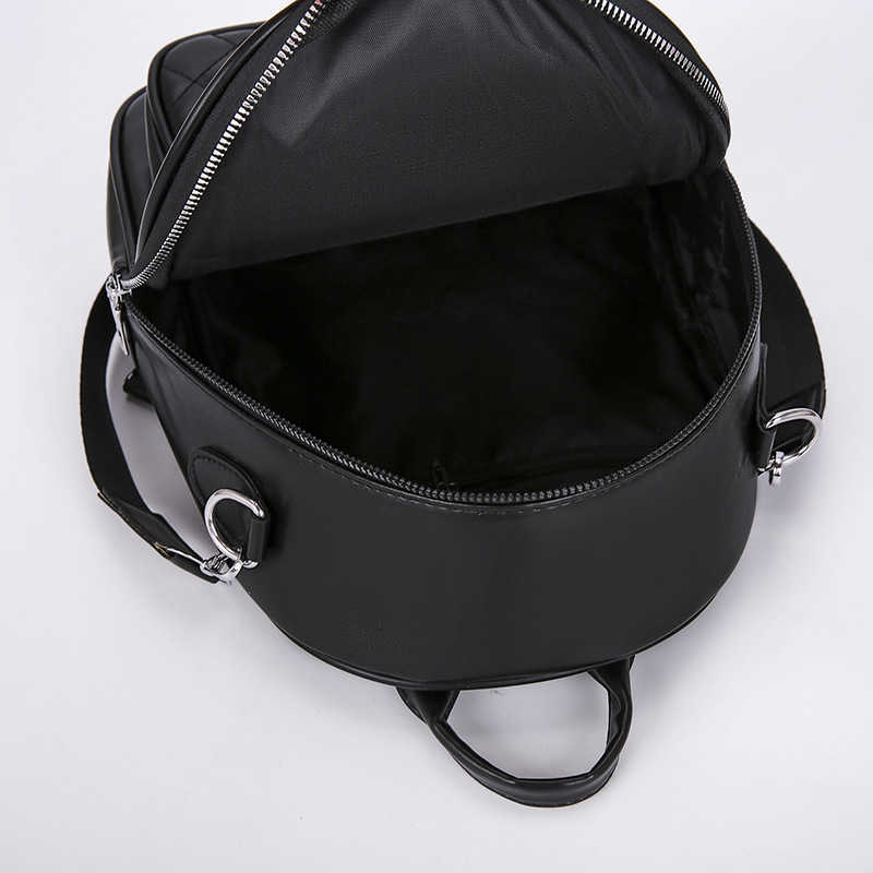 Backpack for female niche new PU travel outdoor backpack dual use single shoulder bag casual backpack