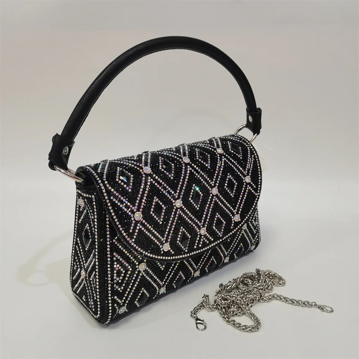 2024 Womens Evening Bag Womens Fashion Rhinestone Bag Party and High Quality Gift Clutch 110-1 250120