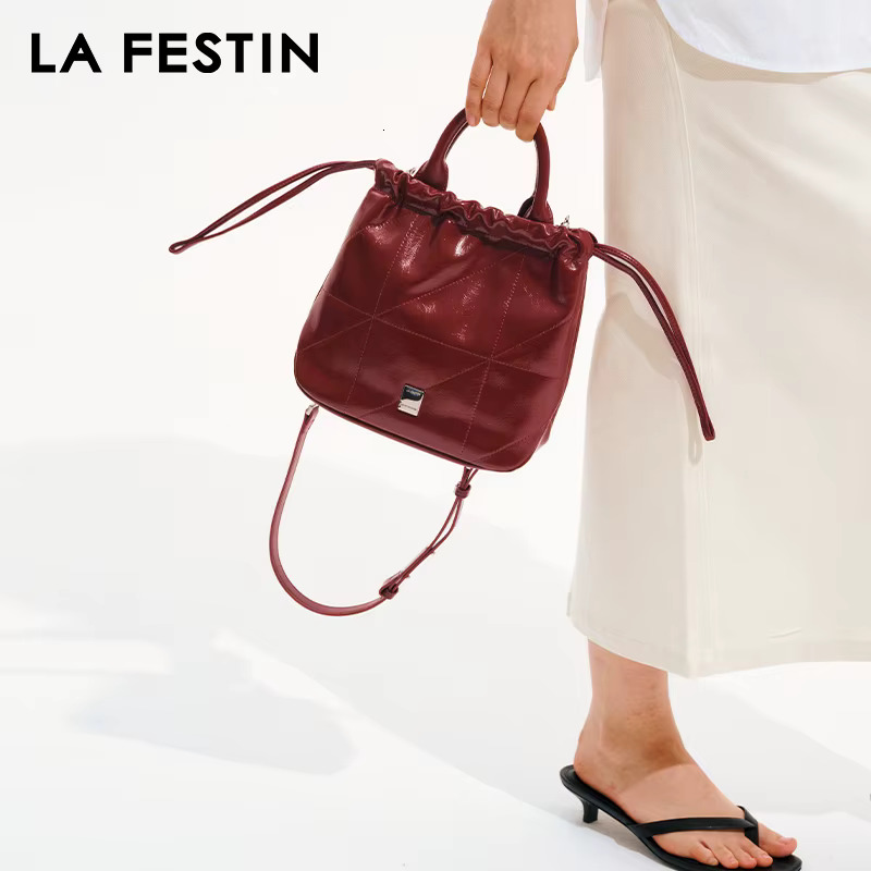 LA FESTIN Original Brand For Women 2024 New Shoulder Bag Fashion Designer Handbags Large Capacity Crossbody Bags Purs