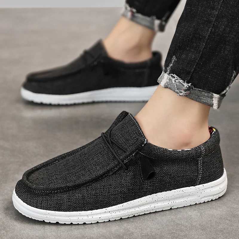 Mens Casual Shoes Breathable Lightweight Slip-On Flats Simple Comfortable Solid Color Soft Sole Shoes Mens Shoes For Sale Loafers XJ250614