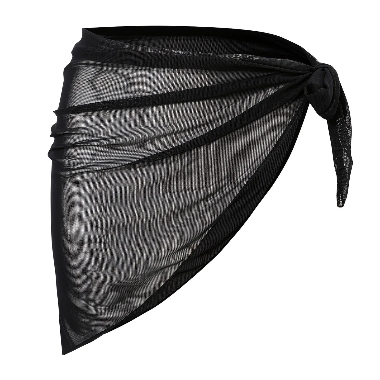 Women 1 Piece Cover Up Skirt Without Bikini Beach Wrap Shiny Wraps Ups For Swimwear Summer 2024 250120