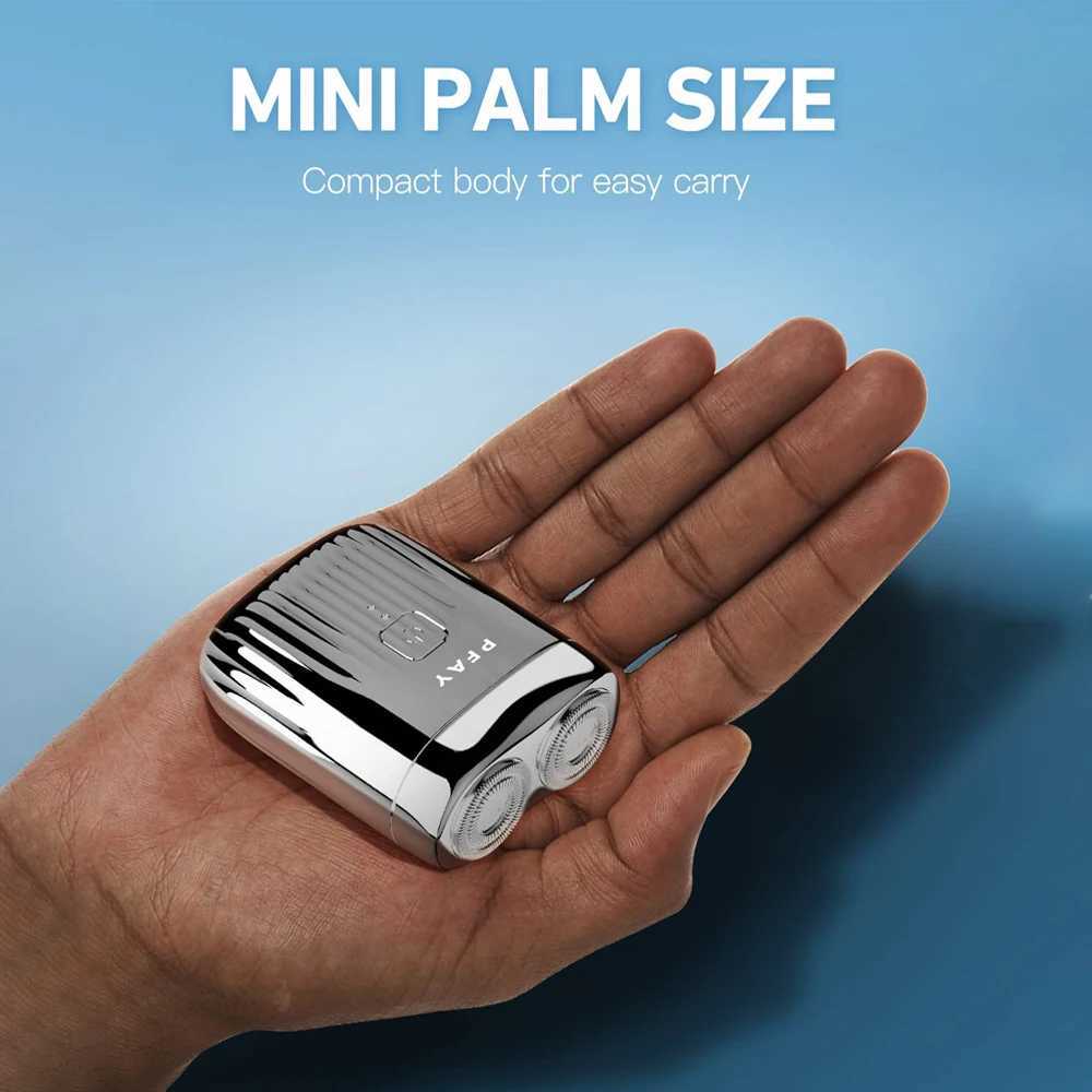 PFAY PA268 Mini Electric Shaver Mens Electric Shaver Whisker Mane IPX7 Washable Rechargeable Whisker TrimmerW250117