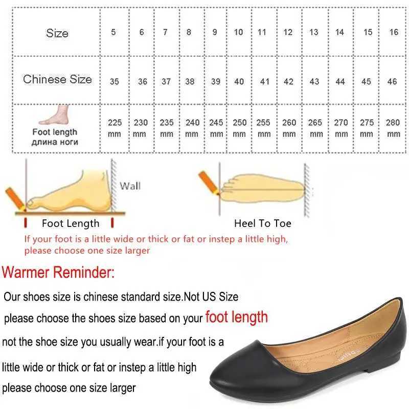 Spring Autumn Woman Flats Pointed Toe Slip Flat Shoes Ladies Ballet Flats Boat Shoes Fi Plus Size 36-42 43 46XJ250118