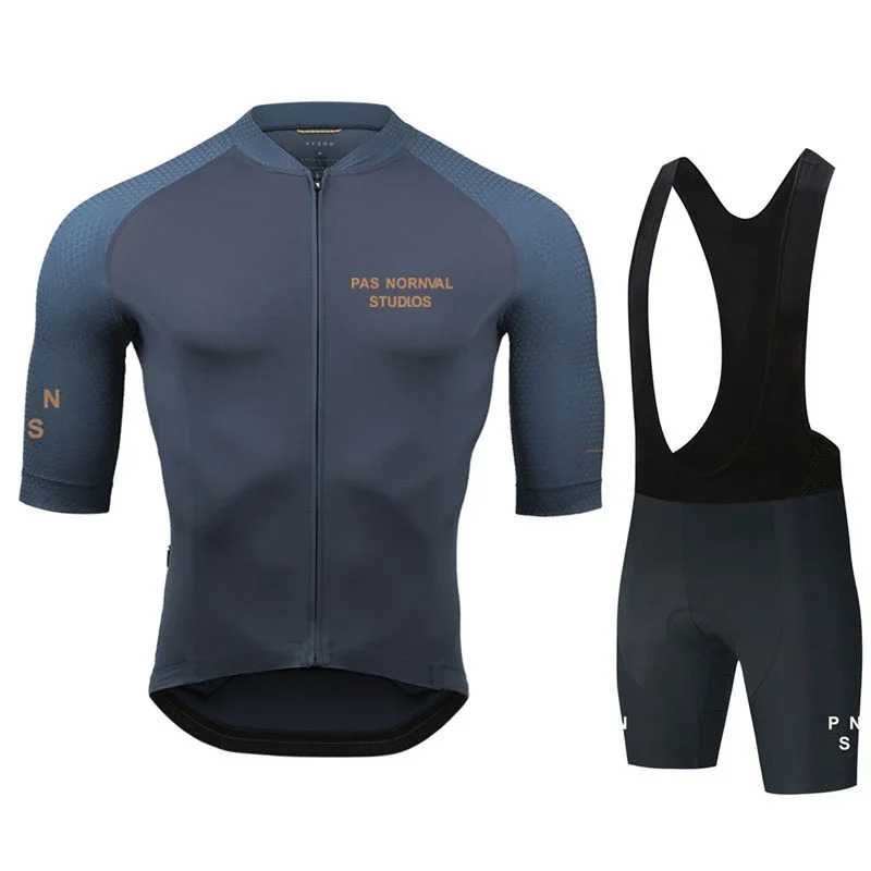 Pns Men Summer Cycling Jersey Set Pas Breathable Mountain Bike Cycling Clothes Ropa Maillot Ciclismo Verano Triathlon Suits 250117
