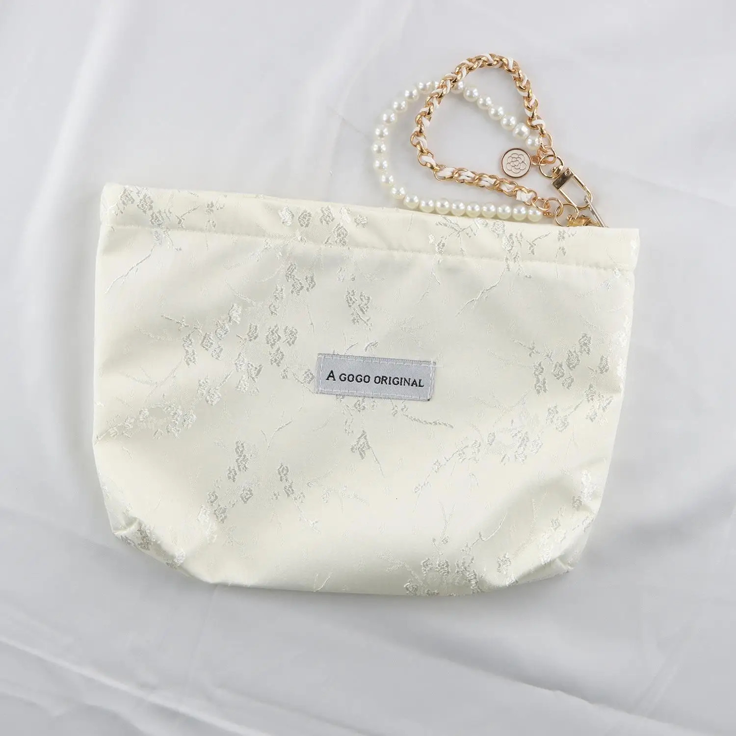 Elegant Cosmetic Bag Women Floral Makeup Case Organizer Temperament Cosmetic Pouch Travel Toiletry Bag Storage Beauty Case250114
