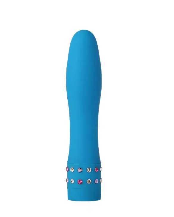 Falomitator Multi speed Vibration Fake Penis Real Diamond Bullet Vibrator Adult Product Clitoral Stimulator AV Stick W250117