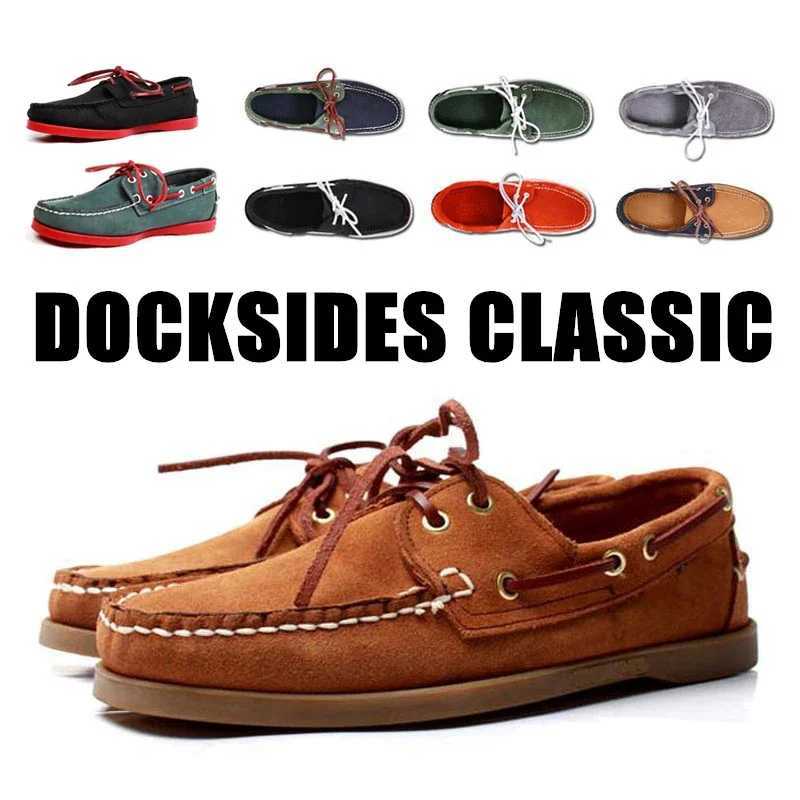 Mens Casual Genuine Leather Lace Up Boat Shoes Loafers For Men Driving Fi Women Driving Shoes Wine Red Lace upXJ250118