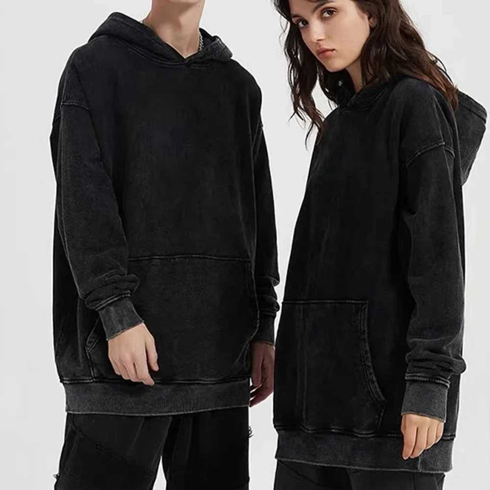 Hit Me Hard and Soft Washed Hoodies Vintage Cotton Hooded Pullover Mens Womens Loose Casual Gothic Sweatshirts Y2K Coat Unisex W250117