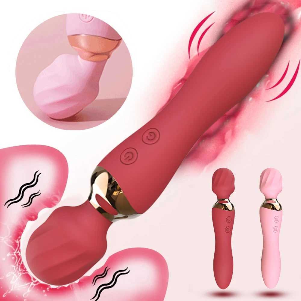 Powerful Vibrator Dildos Wand for Women G Spot Clitoris Stimulator Vagina Massager Female Masturbator Sex Toys for Adults 18+ W250117