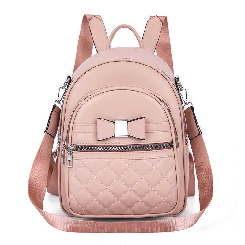 Backpack for female niche new PU travel outdoor backpack dual use single shoulder bag casual backpack