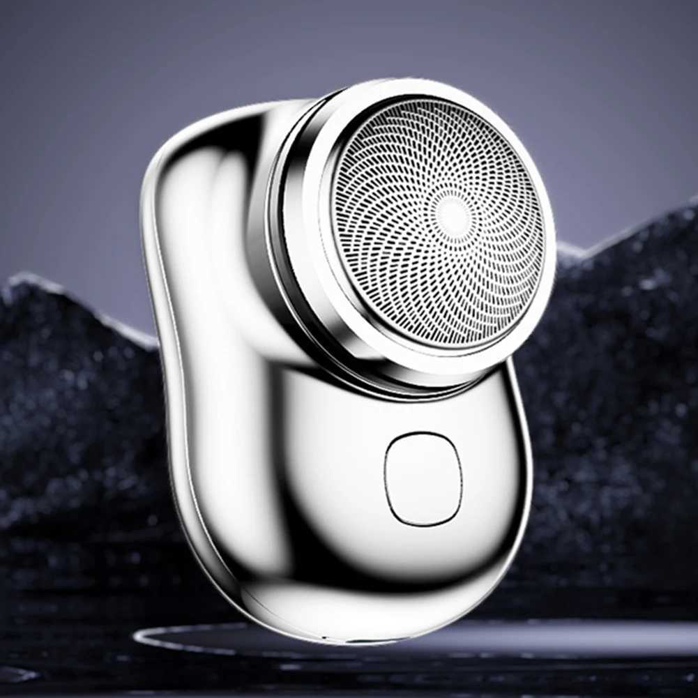 Mini Beard Clipper Washable Electric Razor USB Charging Beard Knife Cutter Portable for Boyfriend Gifts Personal Care AppliancesW250117
