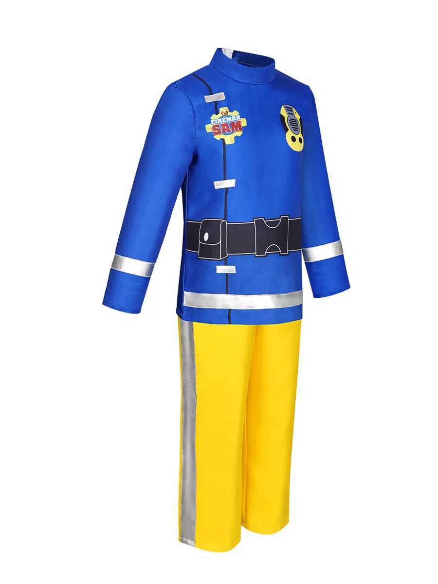 FiremanSam Childrens Performance Costume Stage Performance Costume Sam Firefighter W250117