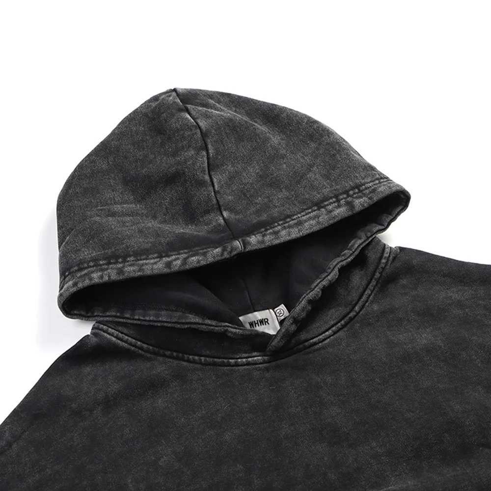 Hit Me Hard and Soft Washed Hoodies Vintage Cotton Hooded Pullover Mens Womens Loose Casual Gothic Sweatshirts Y2K Coat Unisex W250117