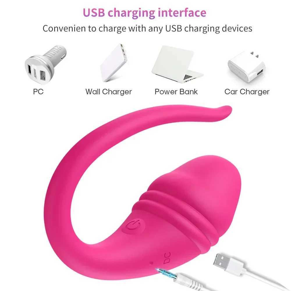 Application controlled vaginal vibrator G-spot 9-speed anal vibration egg massager wearable stimulator adult sex toy W250117
