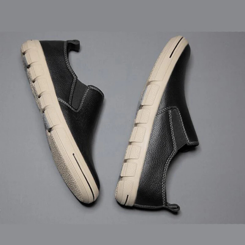 ZFTL Men Loafers Man Boat shoes Non-slip sole Men Casual slip-on shoes man soft loafers male driving shoes 250113