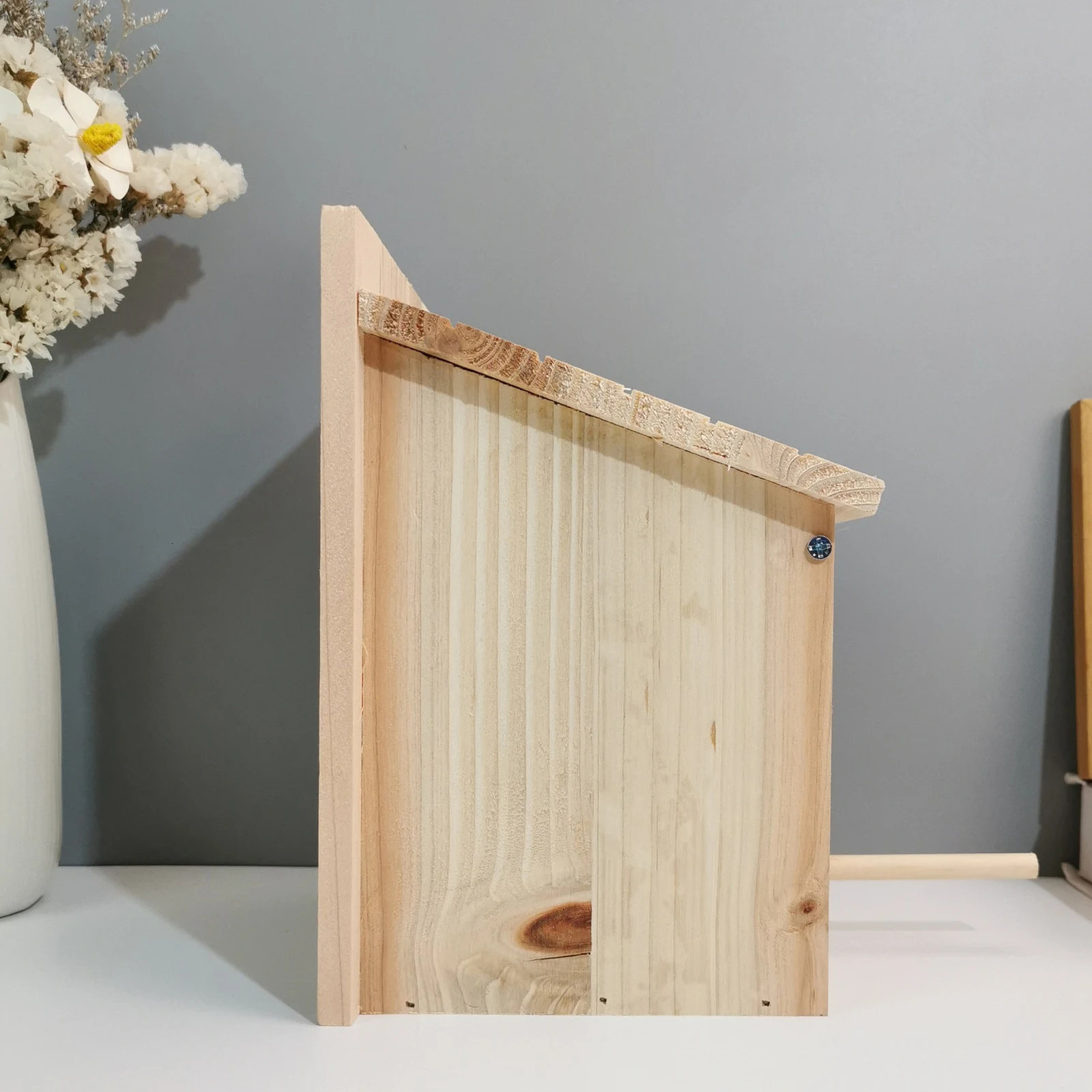 Innovative Natural and DIY Outdoor Breeding Box Outdoor Wooden Birdhouse Wooden Birdhouse 250207