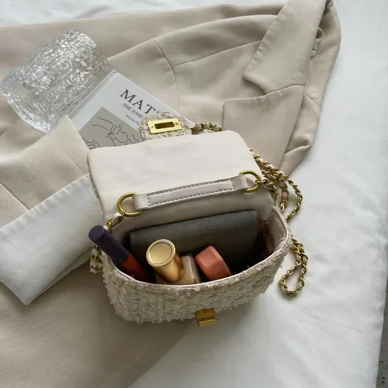 High-looking Fashionable Womens Bags Chain Small Bags Crossbody Bags High-end Handbags Exquisite Gifts 250121