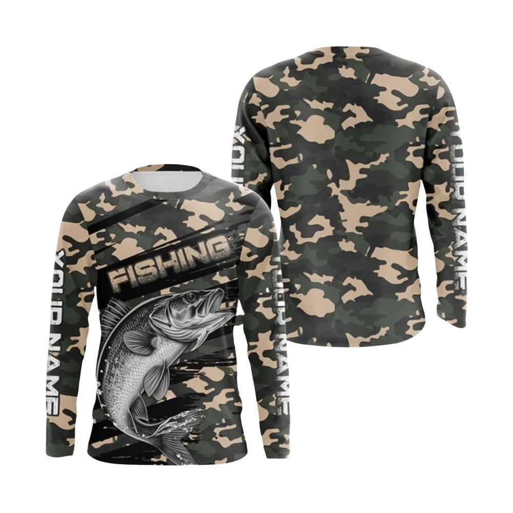 Mens Clothing Casual Mens Long Sleeve T-Shirt 3D Print Fishing Graphic T-Shirt for Men Loose Autumn Y2k Clothes Mens T-Shirts W250117