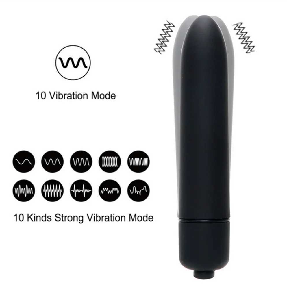 10 Speed Vibration Clit Stimulation Adult Sex Toys Mini Bullet Vibrator G Spot Vagina Vibration Dildo Sex Toy for Women Couples W250117