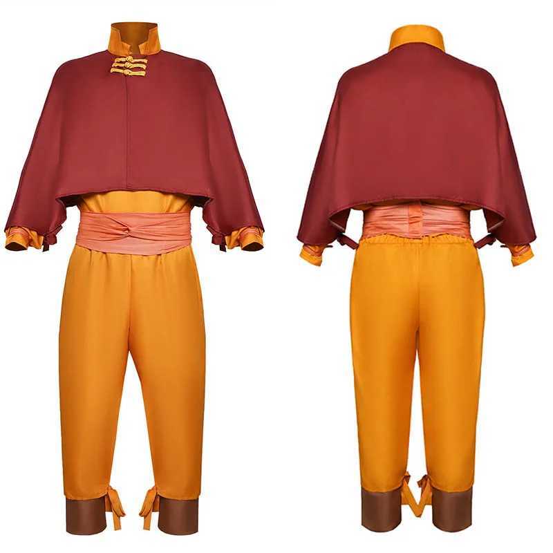 Aang Cosplay Costume 2024 Editio Avatar The Last Airbender Role Play for Halloween Anime Comic Con Avatar Outfits W250117