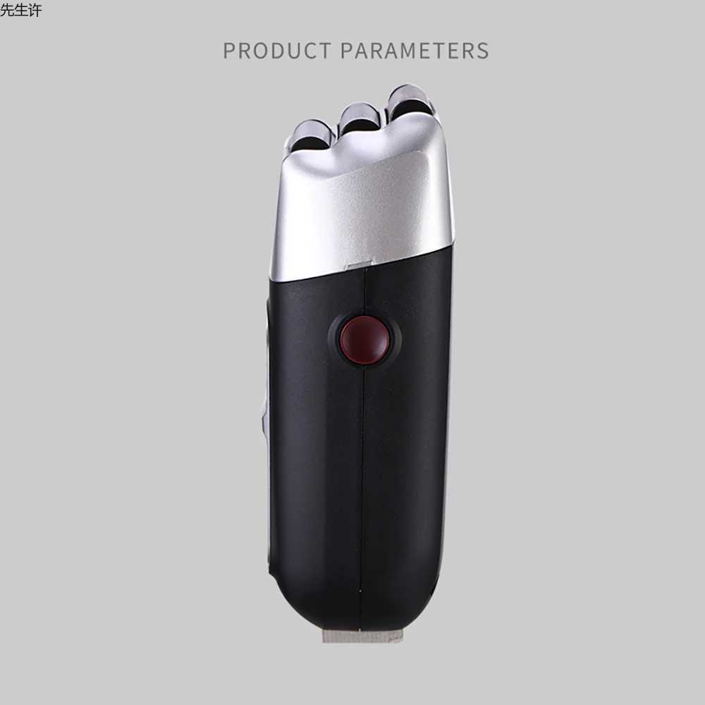 Kemei Powerful Electric 3 Foil Shaver Triple Head Shaving Mane Men Rechargeable 3 s Razor Barber Bald Head Beard TrimmerW250117