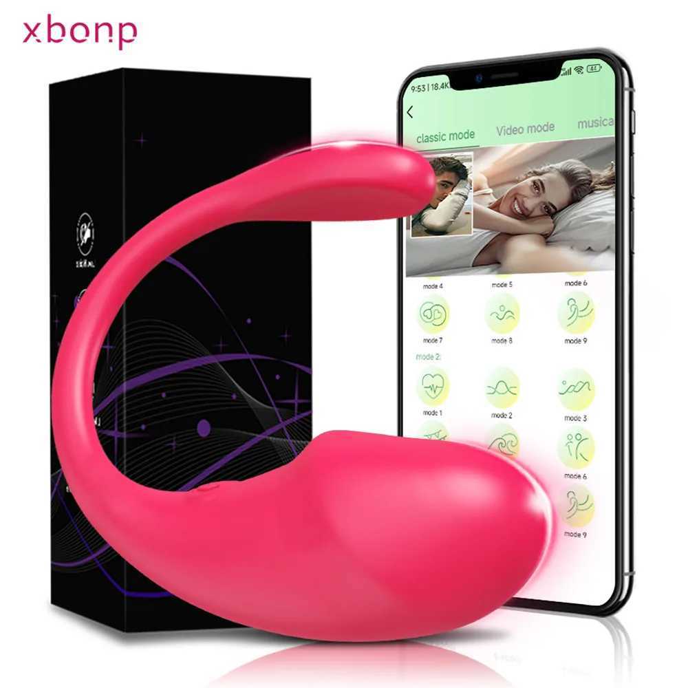 Wireless Bluetooth G Spot Dildo Vibrator for Women APP Remote Control Wear Vibrating Egg Clit Female Panties Sex Toys for Adults W250117