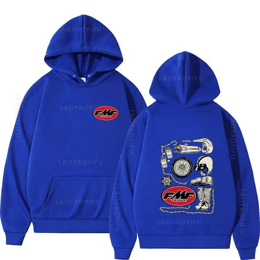 FMF racing exhaust Ama motorcycle off-road theme hoodie mens hoodie new and sportswear hoodie autumn clothing Y2k hoodie set W250117
