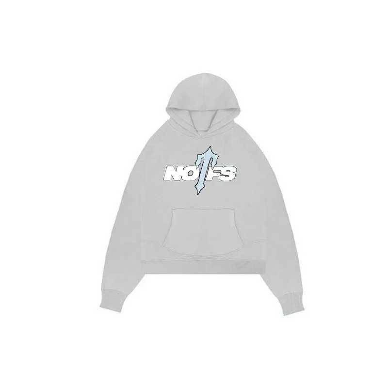 Hip hop punk Y2K hoodie men and women Harajuku pattern printed embroidery loose sweatshirt in pants pocket sweatpants street W250117