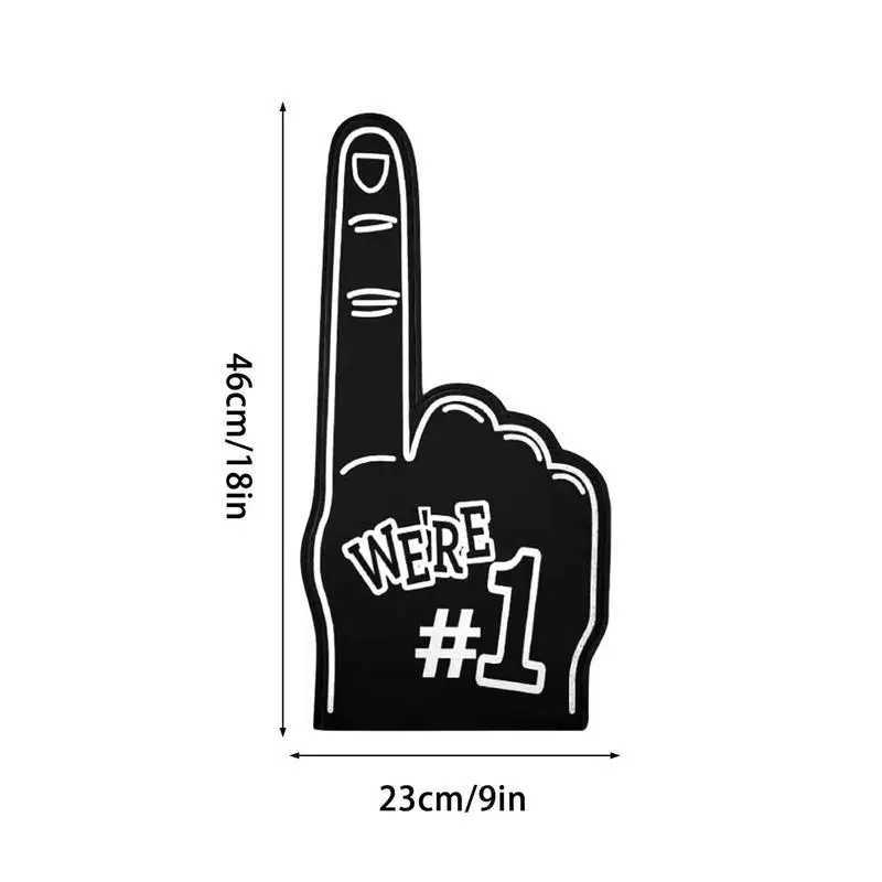 Finger Foams Universal Large Foams Fingers Cheerleading Props Hand Sports Favors Cheering Palm Party PropsW250121
