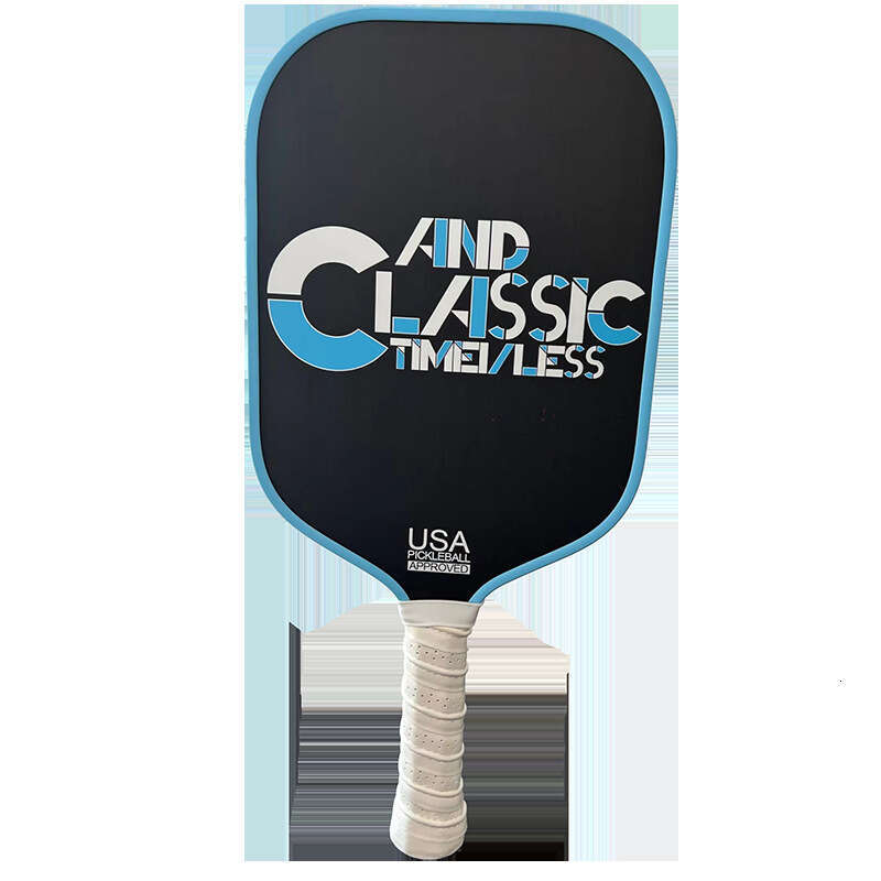Hot Pressed Integrated K Original Carbon Cloth Fiber Material Pick Tennis Racket Classic Blue White Style Tournament Grade Adult Men And Women