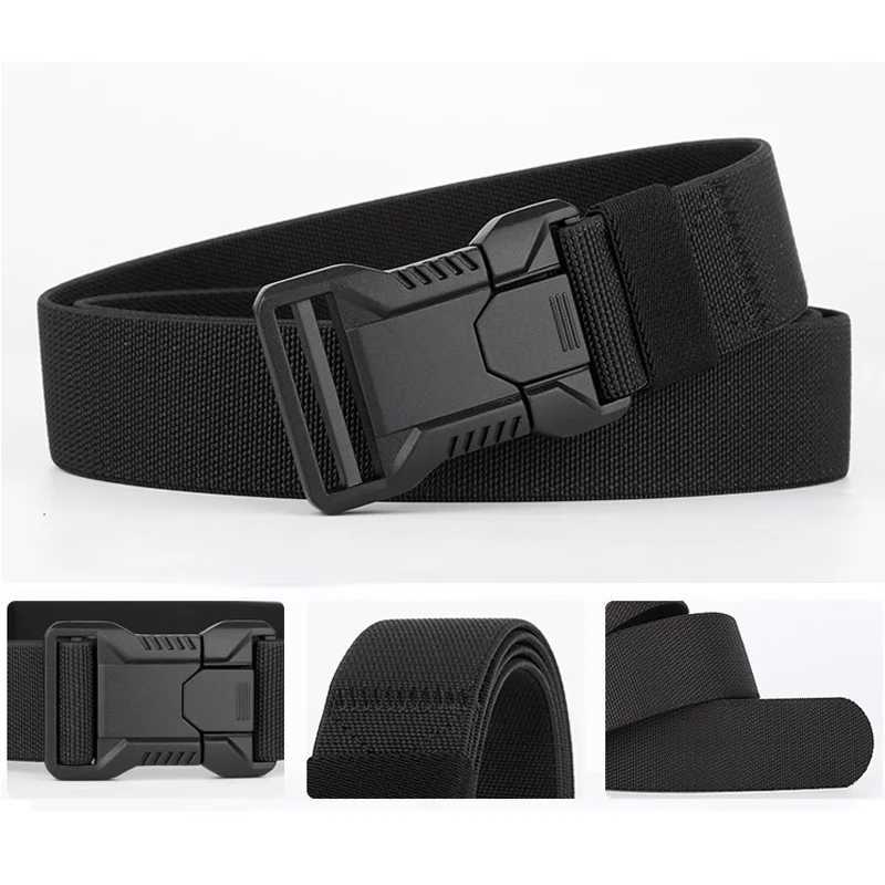Mens Canvas Belt Breathable Lightweight Quick Disassembly Outdoor Sports Mountaineering Running Sports Belt W250120
