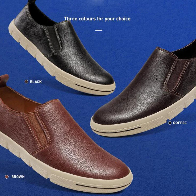 ZFTL Men Loafers Man Boat shoes Non-slip sole Men Casual slip-on shoes man soft loafers male driving shoes 250113