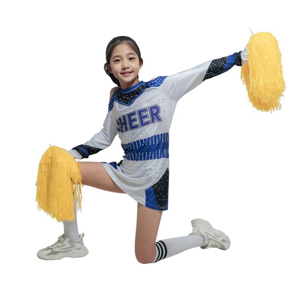 Cheerleading Outfit School Boy Girls Cosplay Dance Costume Competition Dress Team Performance Gymnastics Uniforms Games SkirtsW250121