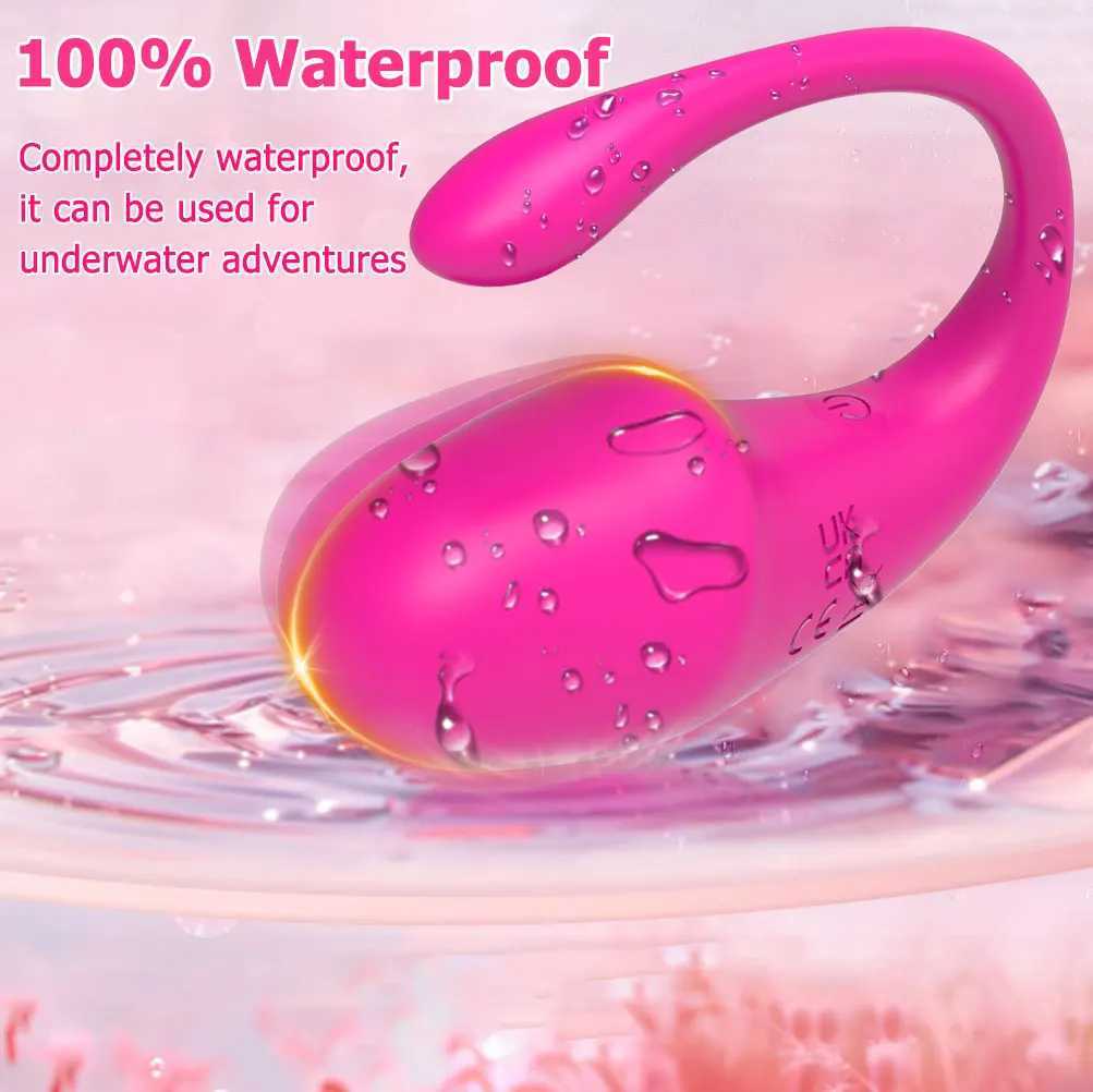 Application remote control G-spot vibrator long-distance Bluetooth wearable charging adult sex toy 9 vibration W250117