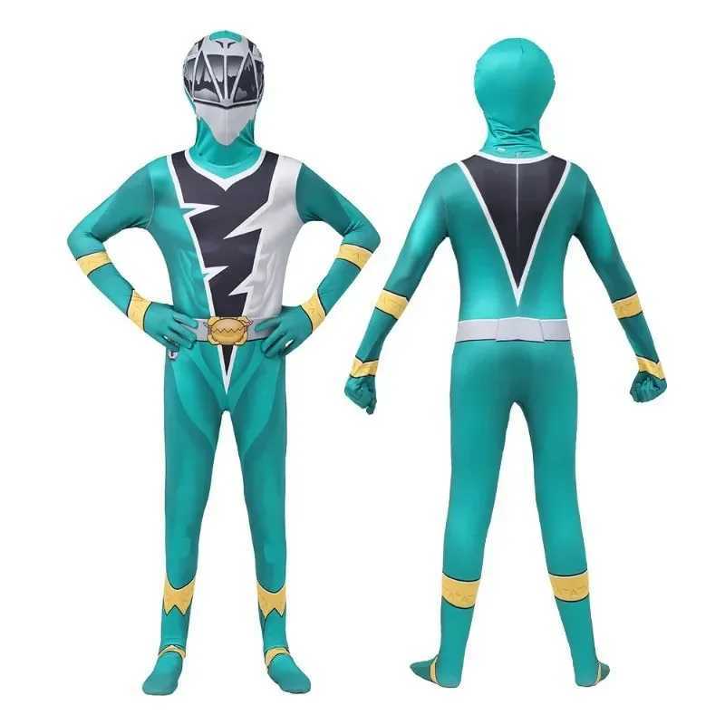 Anime Cosplay Kids Ranger Knight Dragon Team Cosplay Costume Jumpsuit Halloween Party Cosplay Halloween Carnival Suit W250117