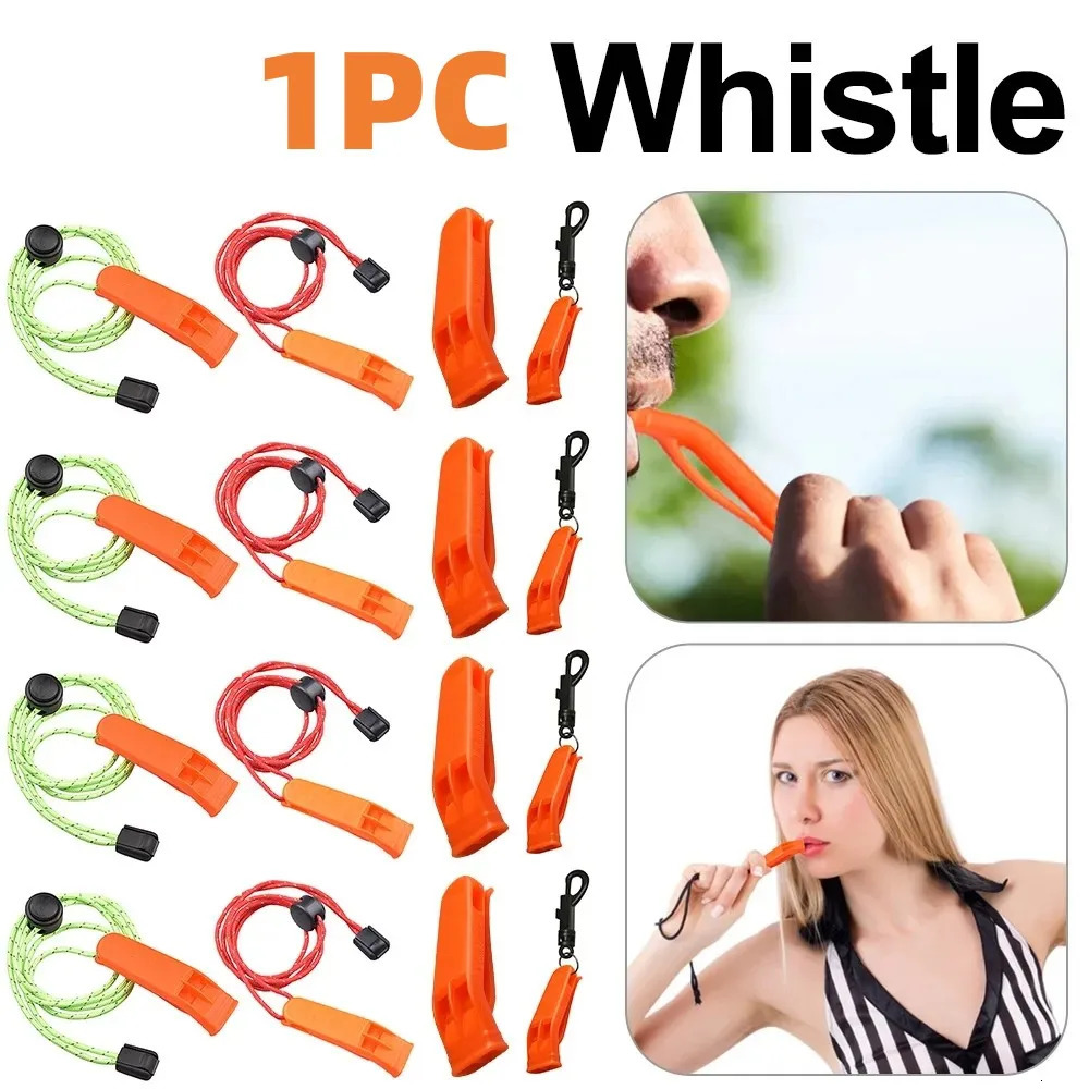 1PC Outdoor Kayak Scuba Diving Rescue Emergency Safety Whistles Water Sports Survival Camping Boating Swimming Whistle 250107