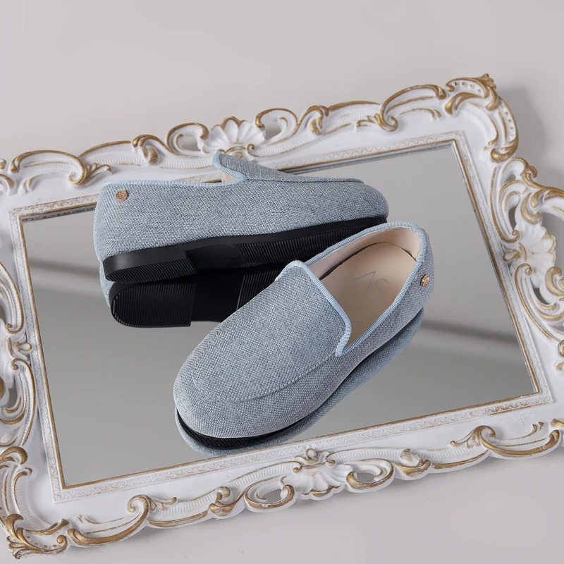 Spring Kids Shoes Children Slip On Casual Shoes Baby Girls Fashion Loafers Toddler Almond Flats Boys Moccasin Soft Shoes 250121