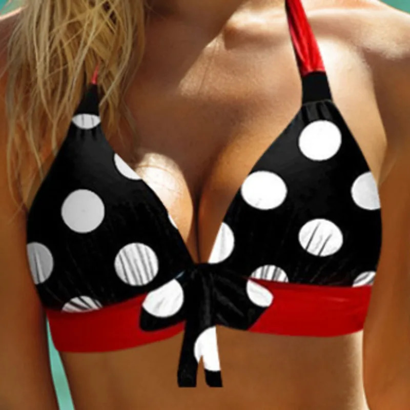 Summer Womens Large Swimsuits Print Plus Size Swimwear Beach Wear Two-Piece Bathing Suit For Pool Female Swimming Suits 250109