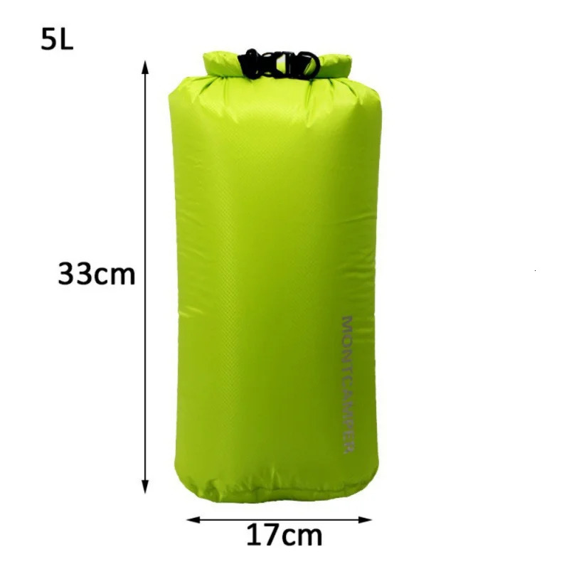 Waterproof 30D Dry Bag Nylon Ultralight Swimming Trekking Storage Bags Sailing Canoing Boating Water Resistance For Camping Raft 250121