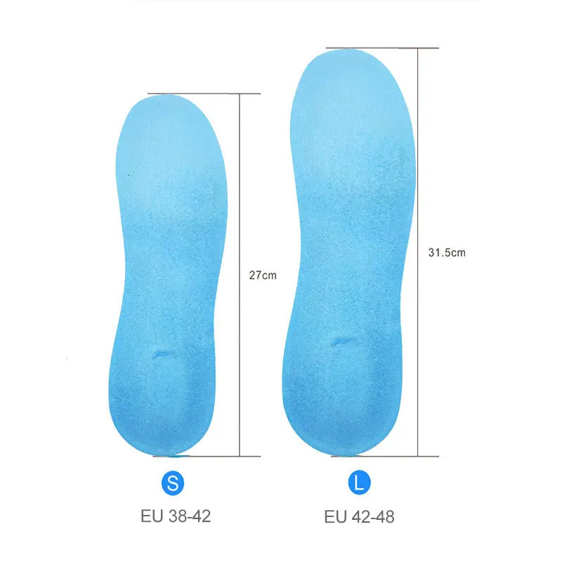 Gel Insole Silicone Orthopedic Foot Care For feet Shoes Sole Sport Insoles Shock Absorption Pads Arch Ortic Pad 250114