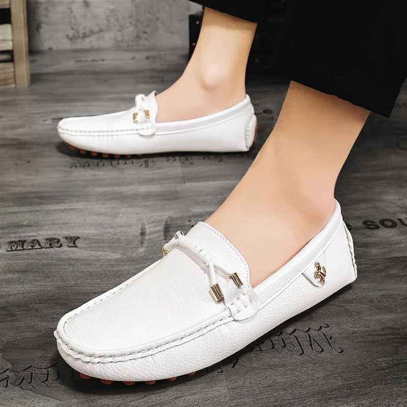MAEDEF Classic Loafers Mens 2024 New Handmade Flats Casual Leather Shoes High Quality Luxury Comfy Mens Anti-slip Loafers ShoesXJ250118