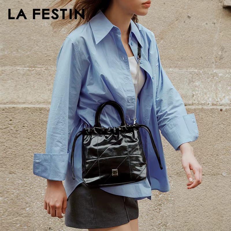 LA FESTIN Original Brand For Women 2024 New Shoulder Bag Fashion Designer Handbags Large Capacity Crossbody Bags Purs