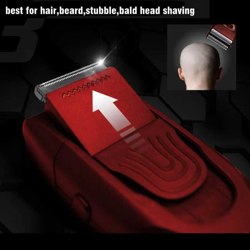 Chemical Powerful Foil Electric Shaver Hair Rechargeable Beard Electric Razor For Men Bald Head Shaving Mane With Extra MeshW250117