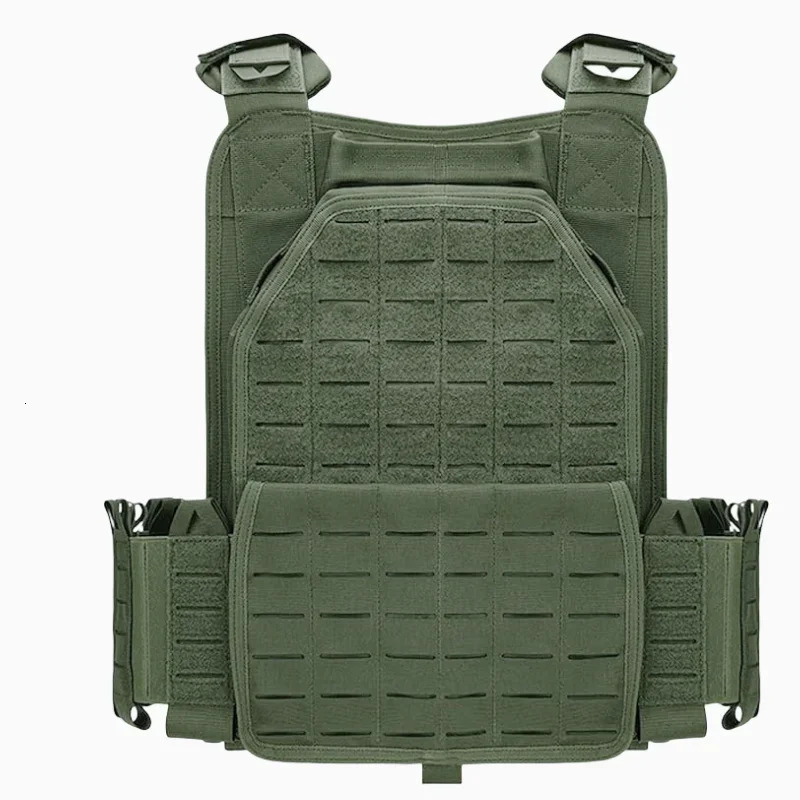 Light Weight Quick Release Combat Plate 1000D Nylon Molle Chaleco Tactico Tactical Vest Green 250114