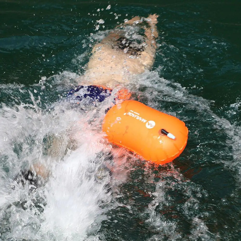 1pc Diving Drifting Package Thickened Swimming Float Bag Buoy Anti Drowning Ball Water Sport Safety Bags PVC 250121