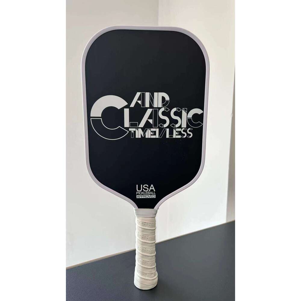 Hot Pressed Integrated K Original Carbon Cloth Fiber Material Pick Tennis Racket Classic Blue White Style Tournament Grade Adult Men And Women